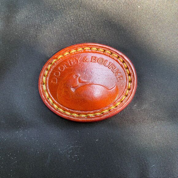 Dooney & Bourke Large Nylon Shoulder Bag Color Black - Picture 2 of 15